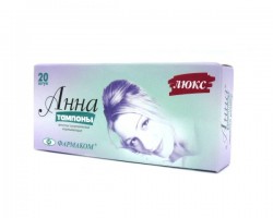 Тампоны Анна люкс нормал 20 шт.