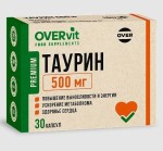 Таурин, OVERvit (ОВЕРвит) капсулы 30 шт БАД