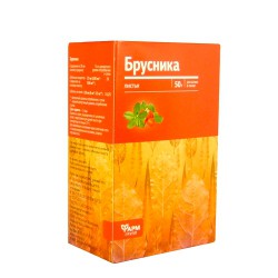 Брусники листья 1 шт. сырье 50 г