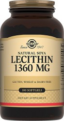 Натуральный соевый лецитин 100 шт. капс.