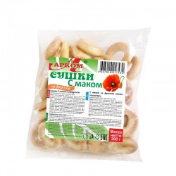 Сушка Арком Маковка на фруктозе 200 г