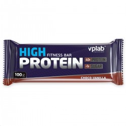 Батончик VPLab Хай Протеин Бар шоколад ваниль 100 г