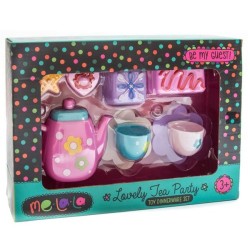 Набор игрушек MeLala Чаепитие со сладостями посудка
