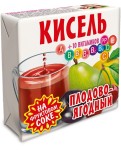 Кисель, Трапеза 220 г 1 шт плодово-ягодный на фруктовом соке + 10 витаминов брикет