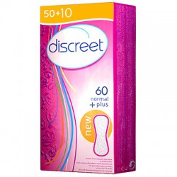 Прокладки женские ежедневные Discreet нормал плюс 60 шт.